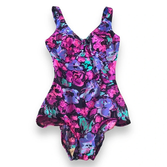 Maxine of Hollywood Swimsuit Bathing Made in USA - Picture 1 of 6